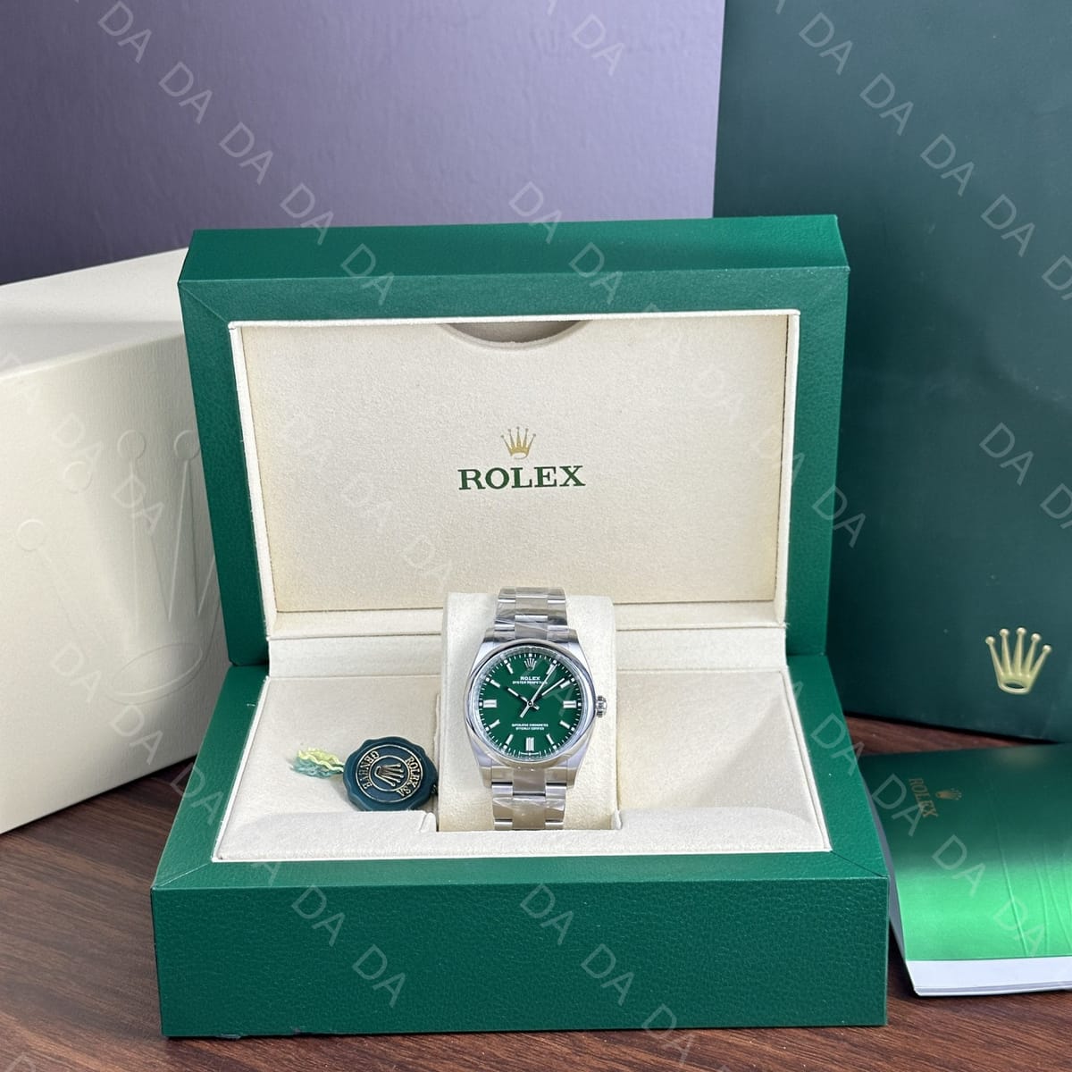롤렉스 오이스터 퍼페츄얼 그린 36mm 7