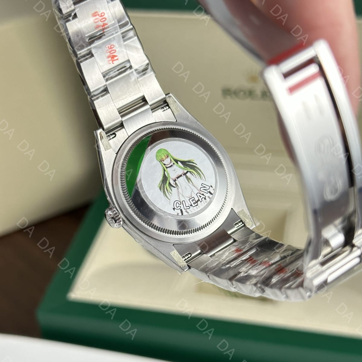 롤렉스 오이스터 퍼페츄얼 그린 36mm 10