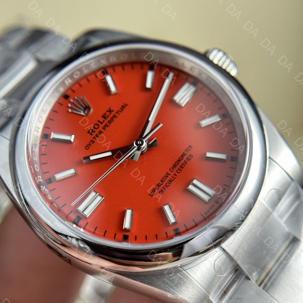 롤렉스 오이스터 퍼페츄얼 레드 36mm 3