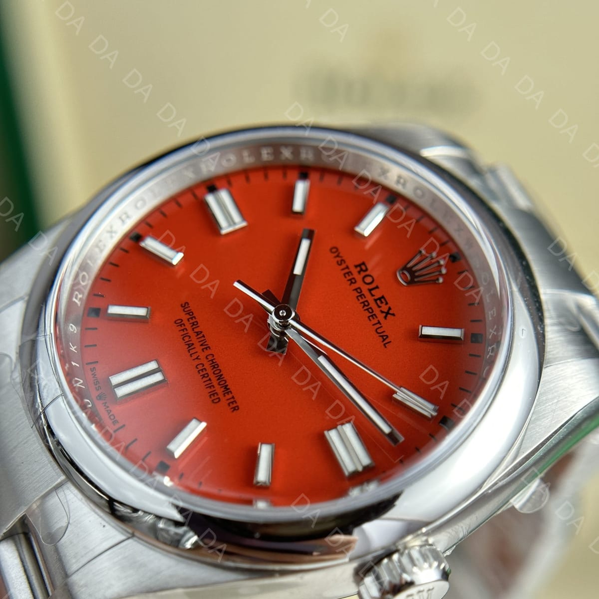 롤렉스 오이스터 퍼페츄얼 레드 36mm 4