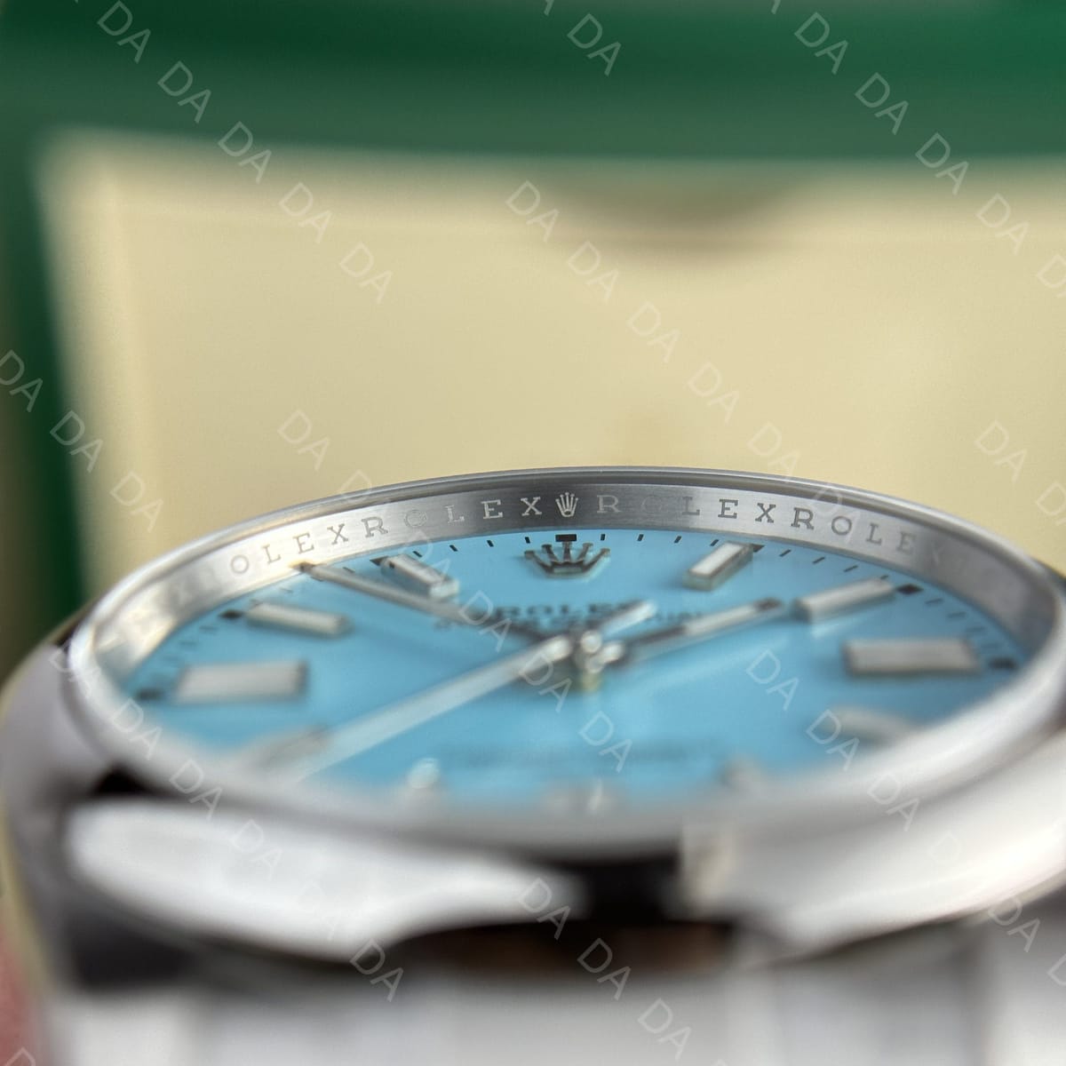 롤렉스 오이스터 퍼페츄얼 더콰이즈 블루 41mm 7