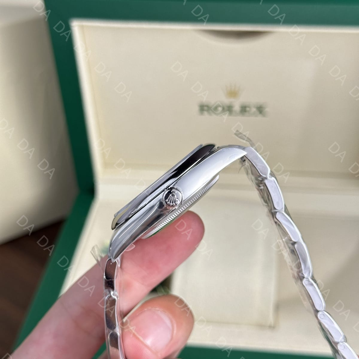 롤렉스 오이스터 퍼페츄얼 더콰이즈 블루 41mm 8
