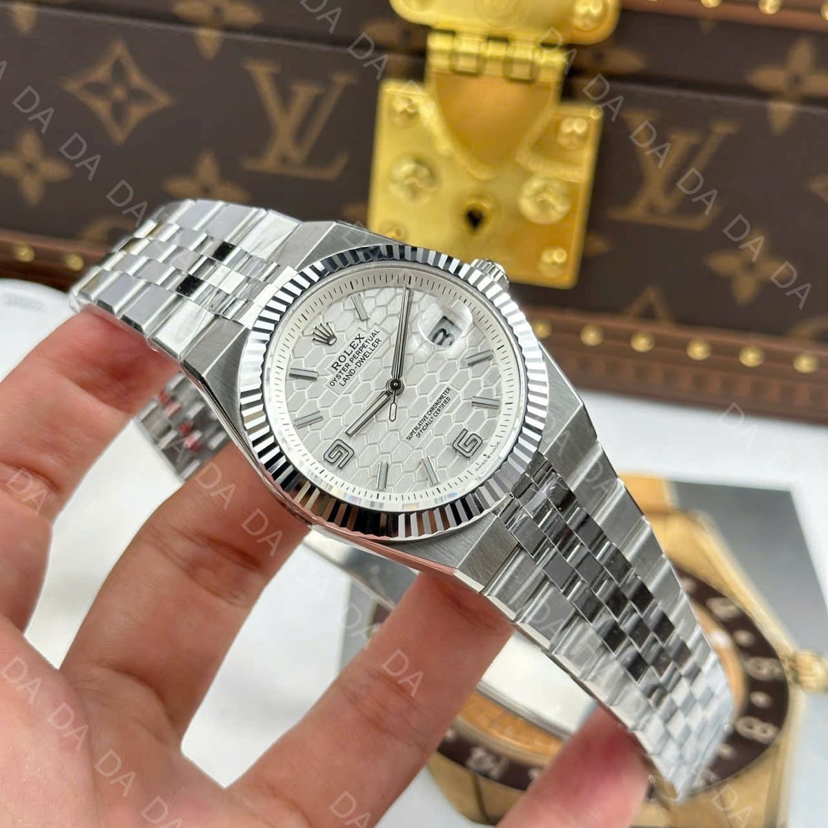 롤렉스 랜드드웰러 스틸 흰판 40mm 3