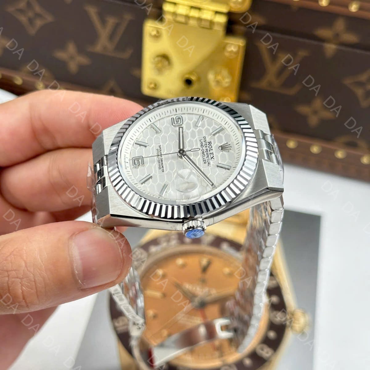 롤렉스 랜드드웰러 스틸 흰판 40mm 4