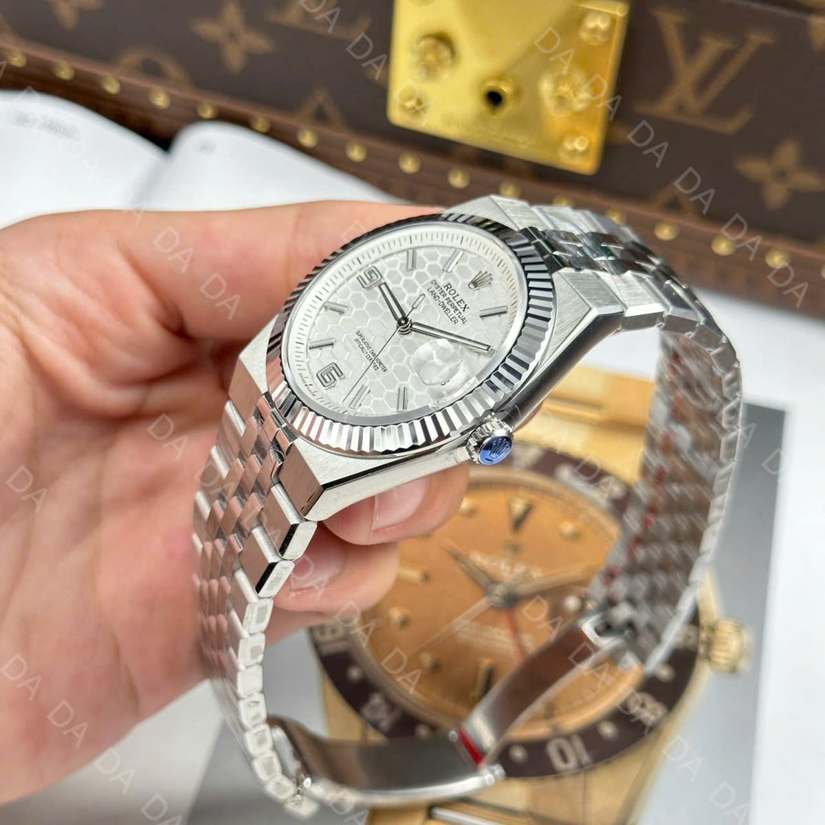 롤렉스 랜드드웰러 스틸 흰판 40mm 5