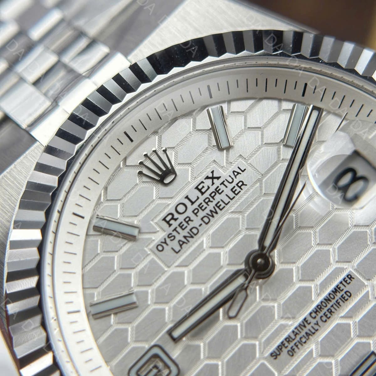 롤렉스 랜드드웰러 스틸 흰판 40mm 8