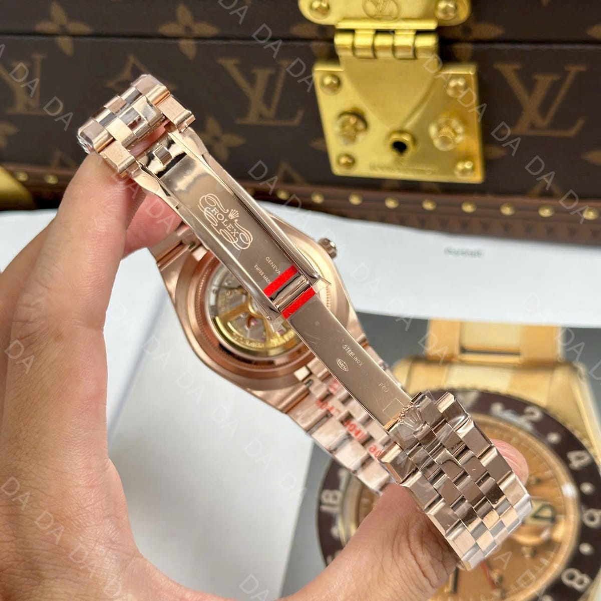 롤렉스 랜드드웰러 로즈골드 금통 흰판 40mm 15
