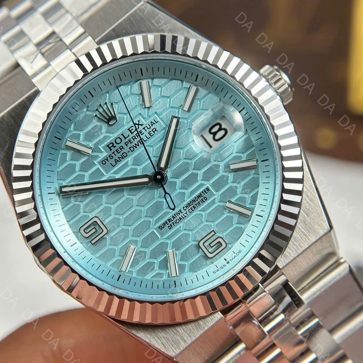 롤렉스 랜드드웰러 스틸 아이스블루 40mm 6
