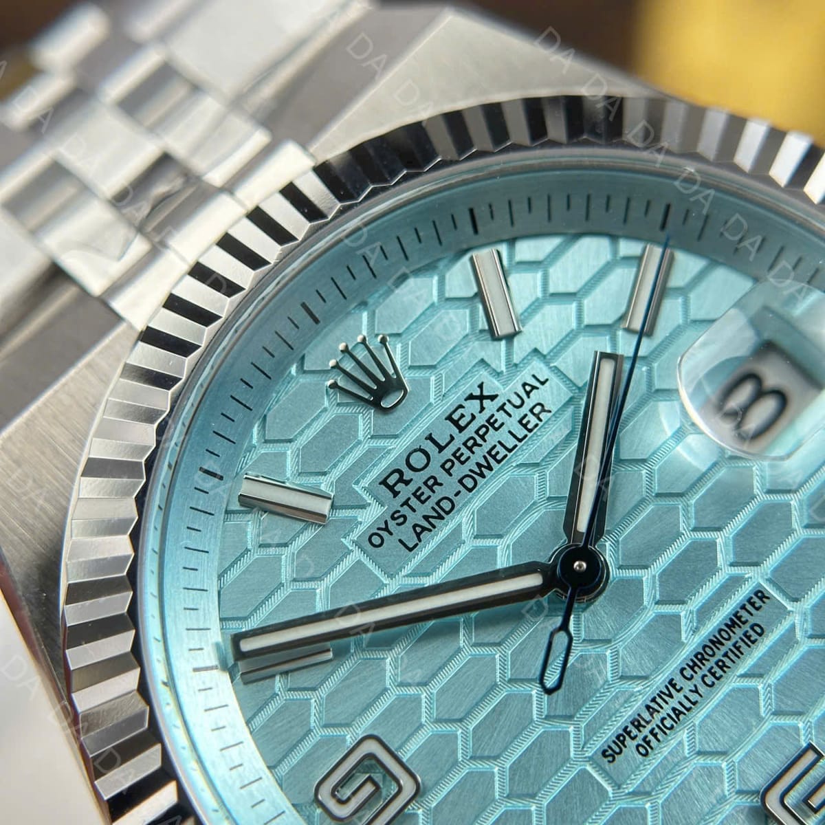 롤렉스 랜드드웰러 스틸 아이스블루 40mm 7