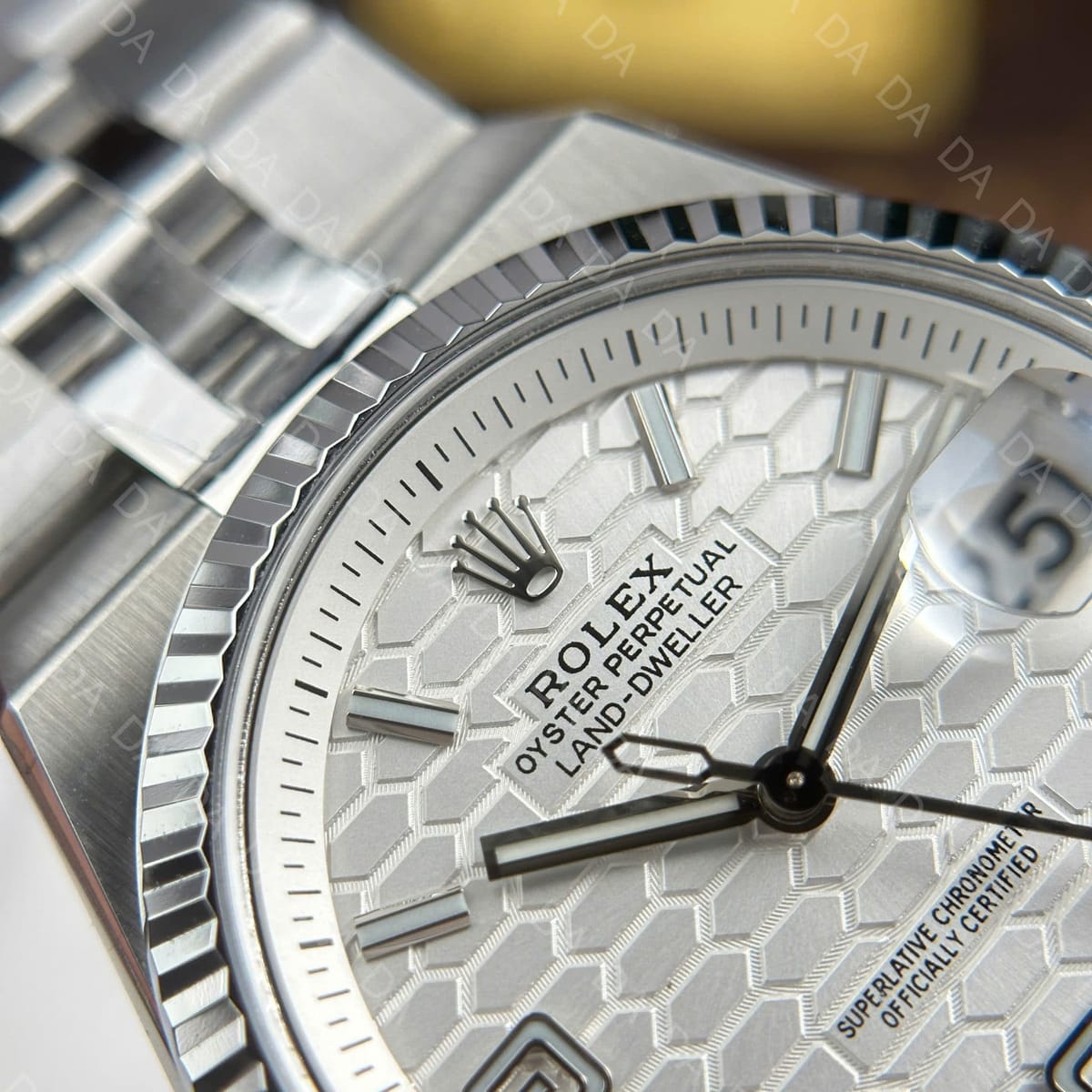 롤렉스 랜드드웰러 스틸 흰판 36mm 5