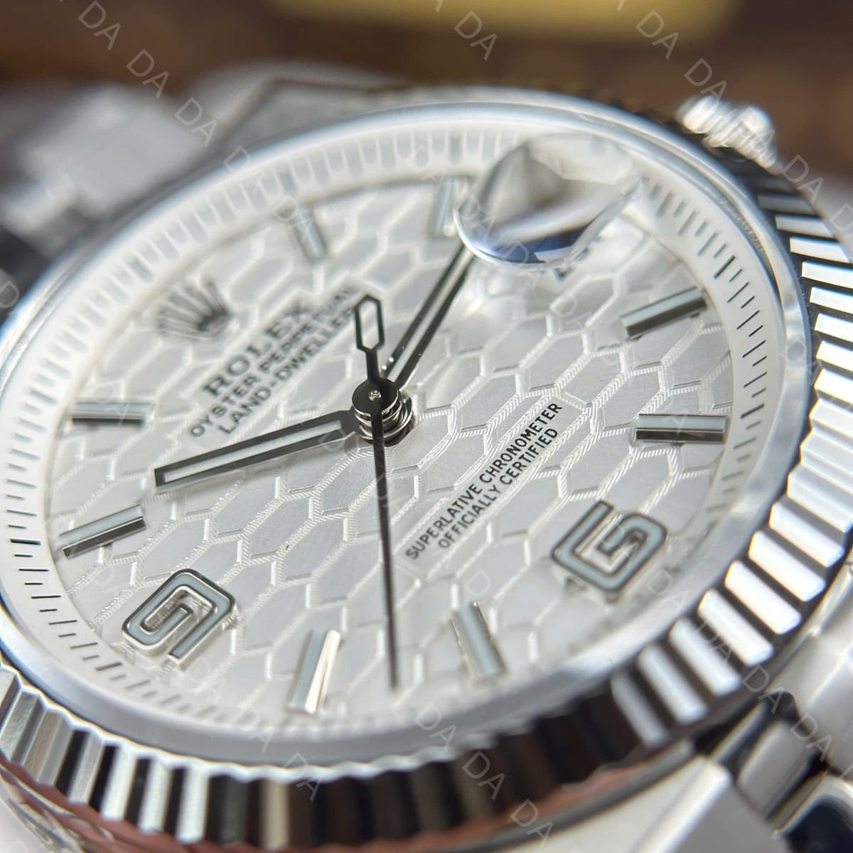 롤렉스 랜드드웰러 스틸 흰판 36mm 6