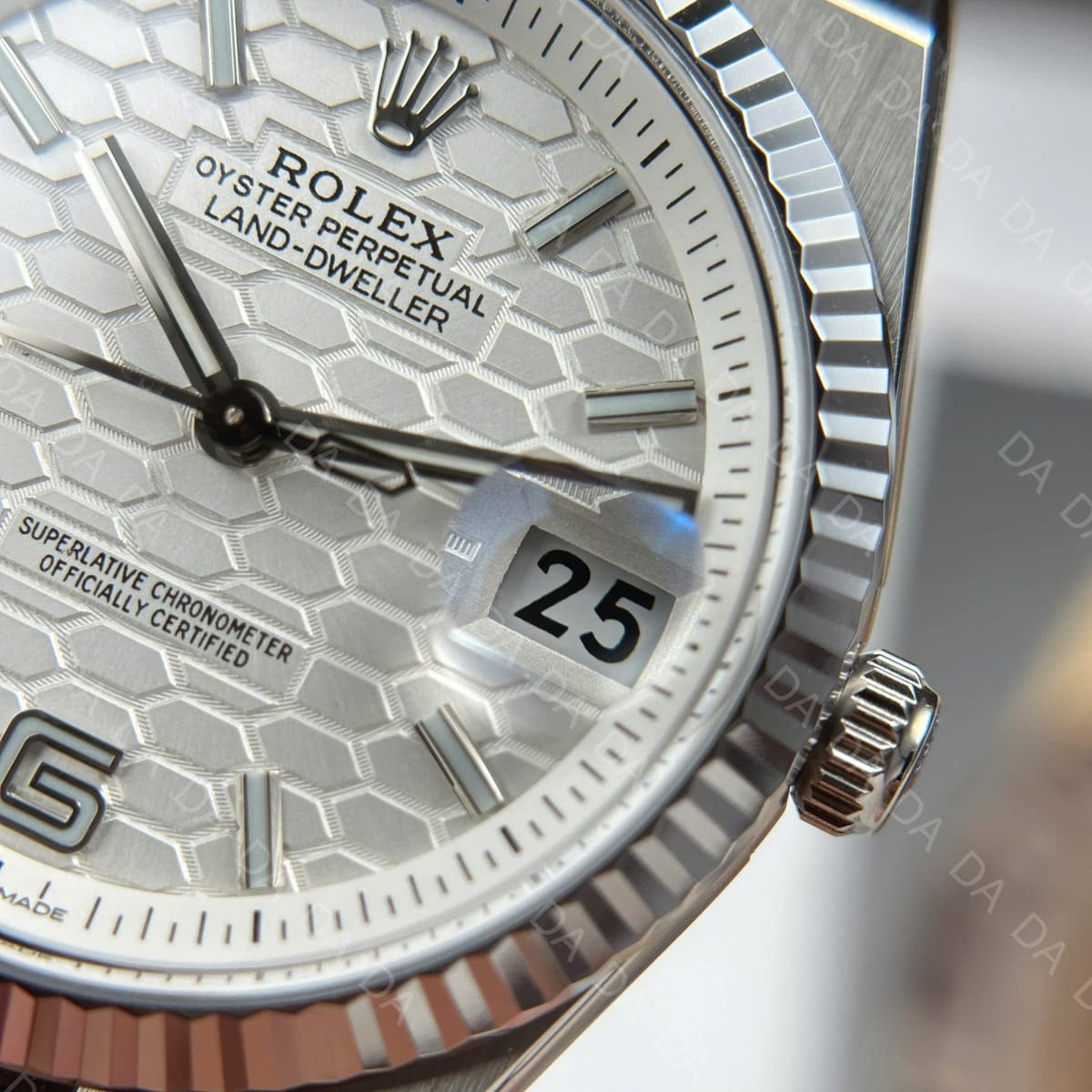 롤렉스 랜드드웰러 스틸 흰판 36mm 7