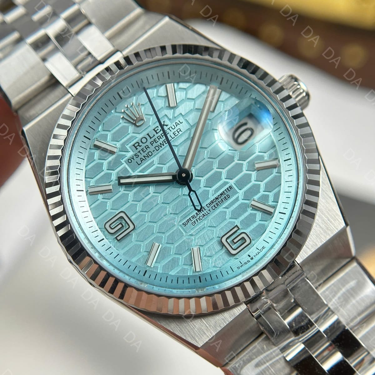 롤렉스 랜드드웰러 스틸 아이스블루 36mm 4