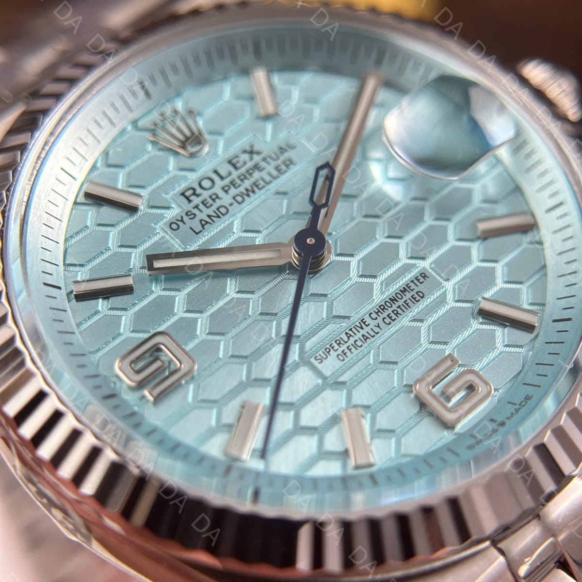 롤렉스 랜드드웰러 스틸 아이스블루 36mm 5
