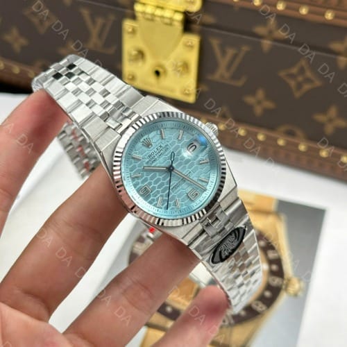롤렉스 랜드드웰러 스틸 아이스블루 36mm
