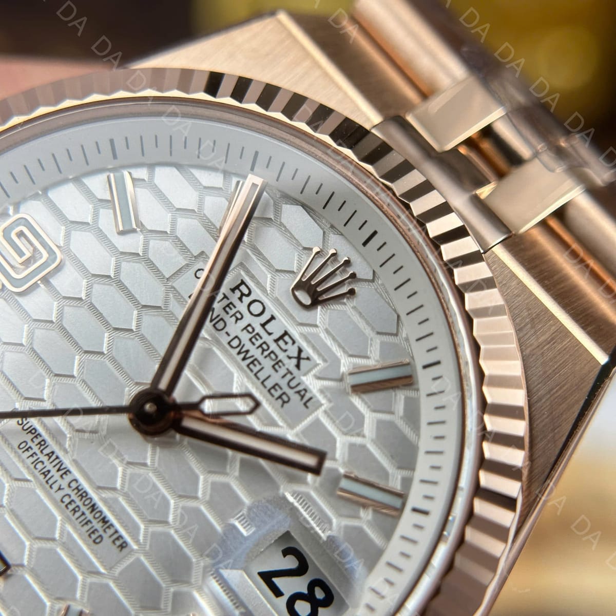 롤렉스 랜드드웰러 로즈골드 금통 흰판 36mm 7