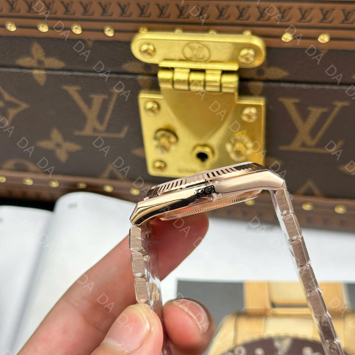 롤렉스 랜드드웰러 로즈골드 금통 흰판 36mm 9
