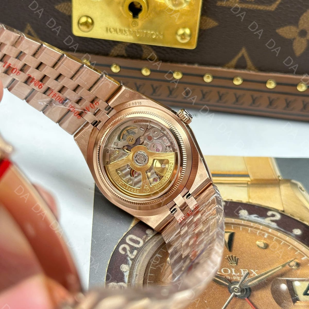 롤렉스 랜드드웰러 로즈골드 금통 흰판 36mm 10