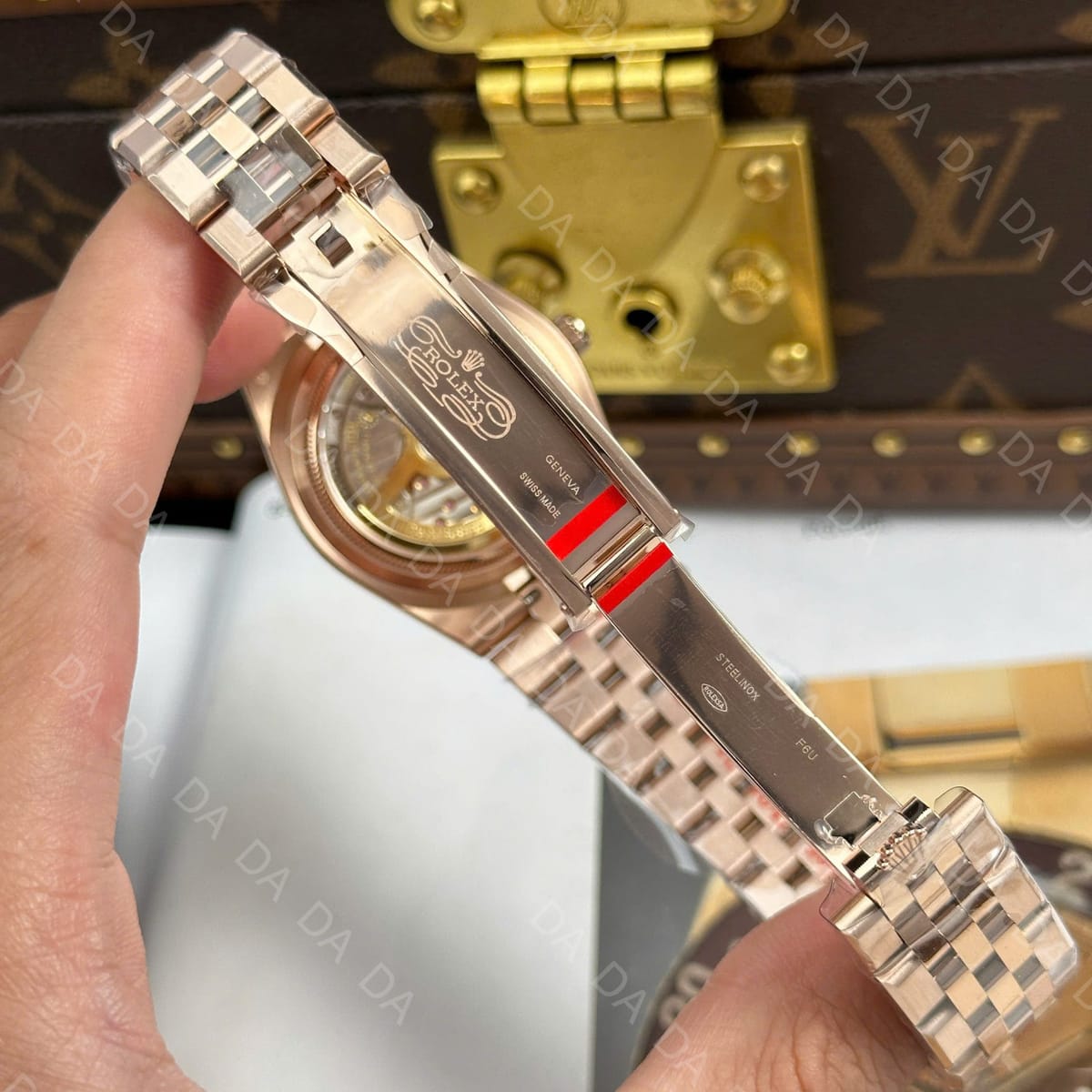 롤렉스 랜드드웰러 로즈골드 금통 흰판 36mm 12