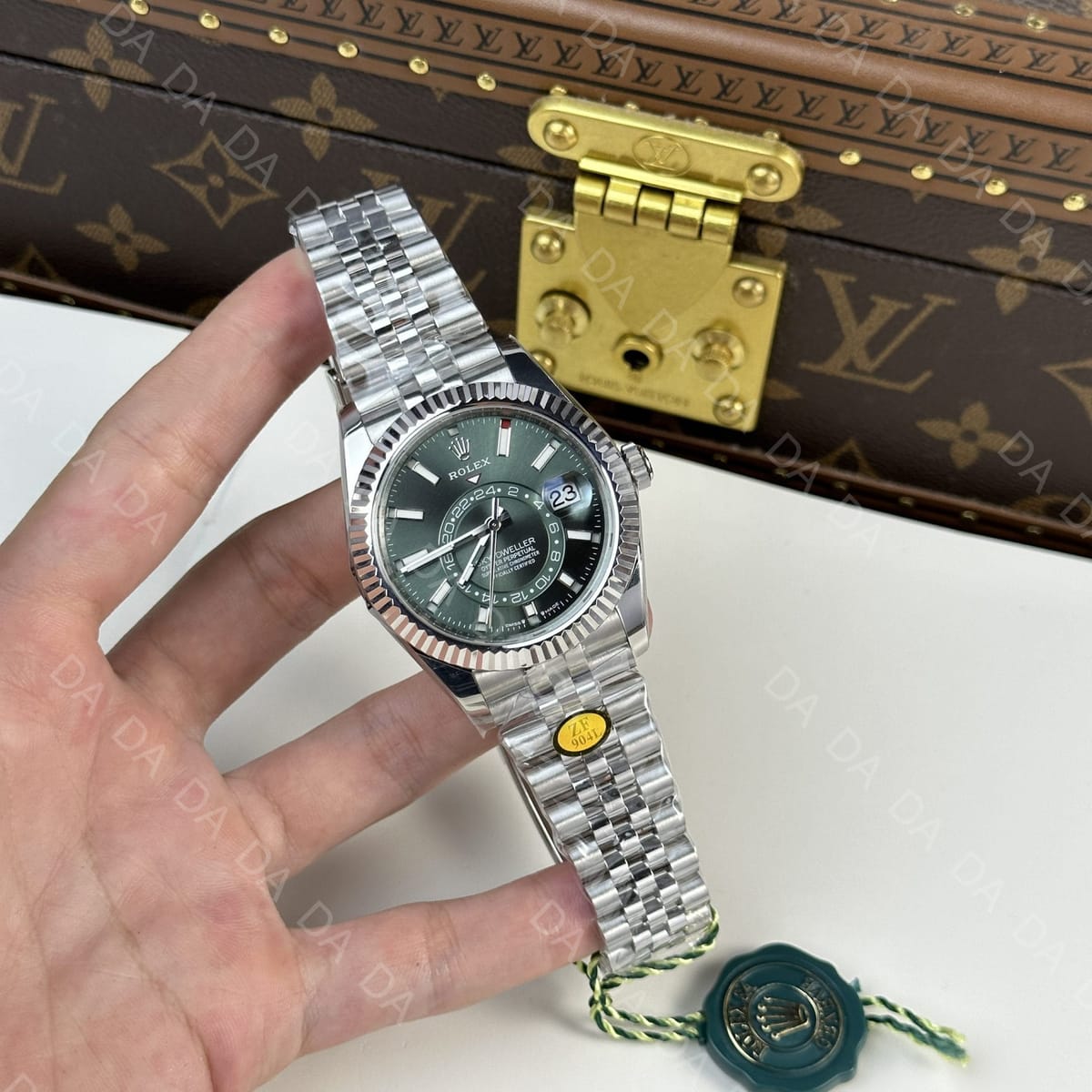 롤렉스 스카이드웰러 스틸 민트 그린 42mm 3