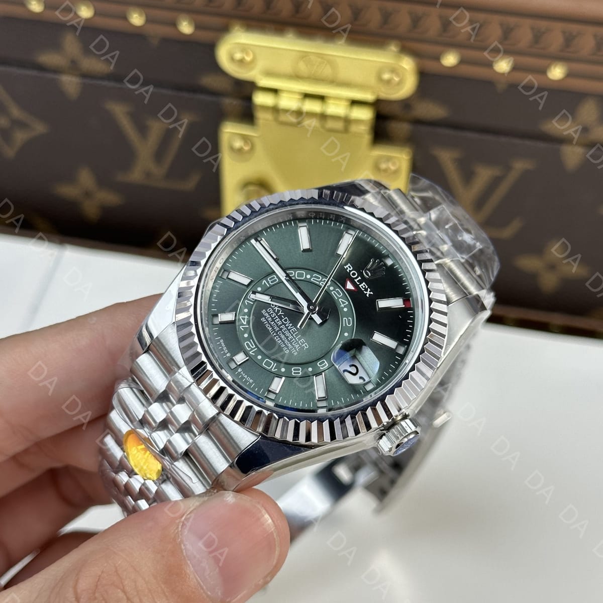 롤렉스 스카이드웰러 스틸 민트 그린 42mm 5