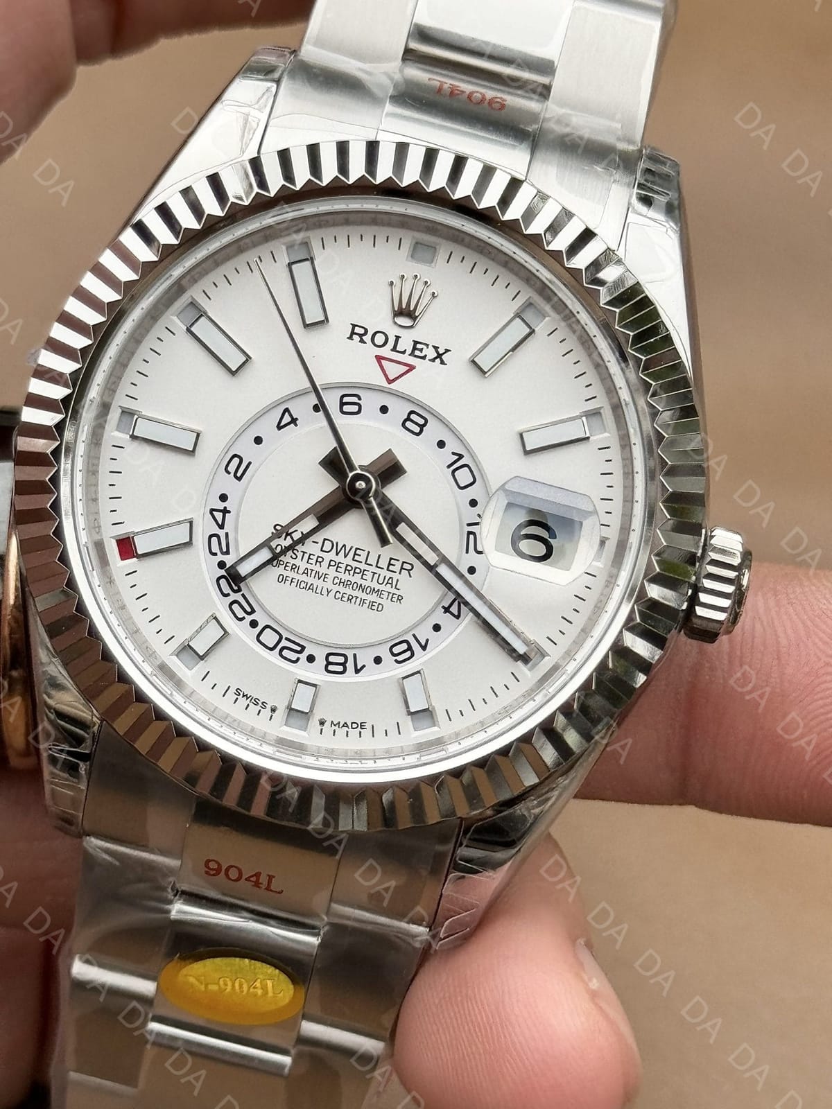롤렉스 스카이드웰러 스틸 흰판 오이스터 42mm 4