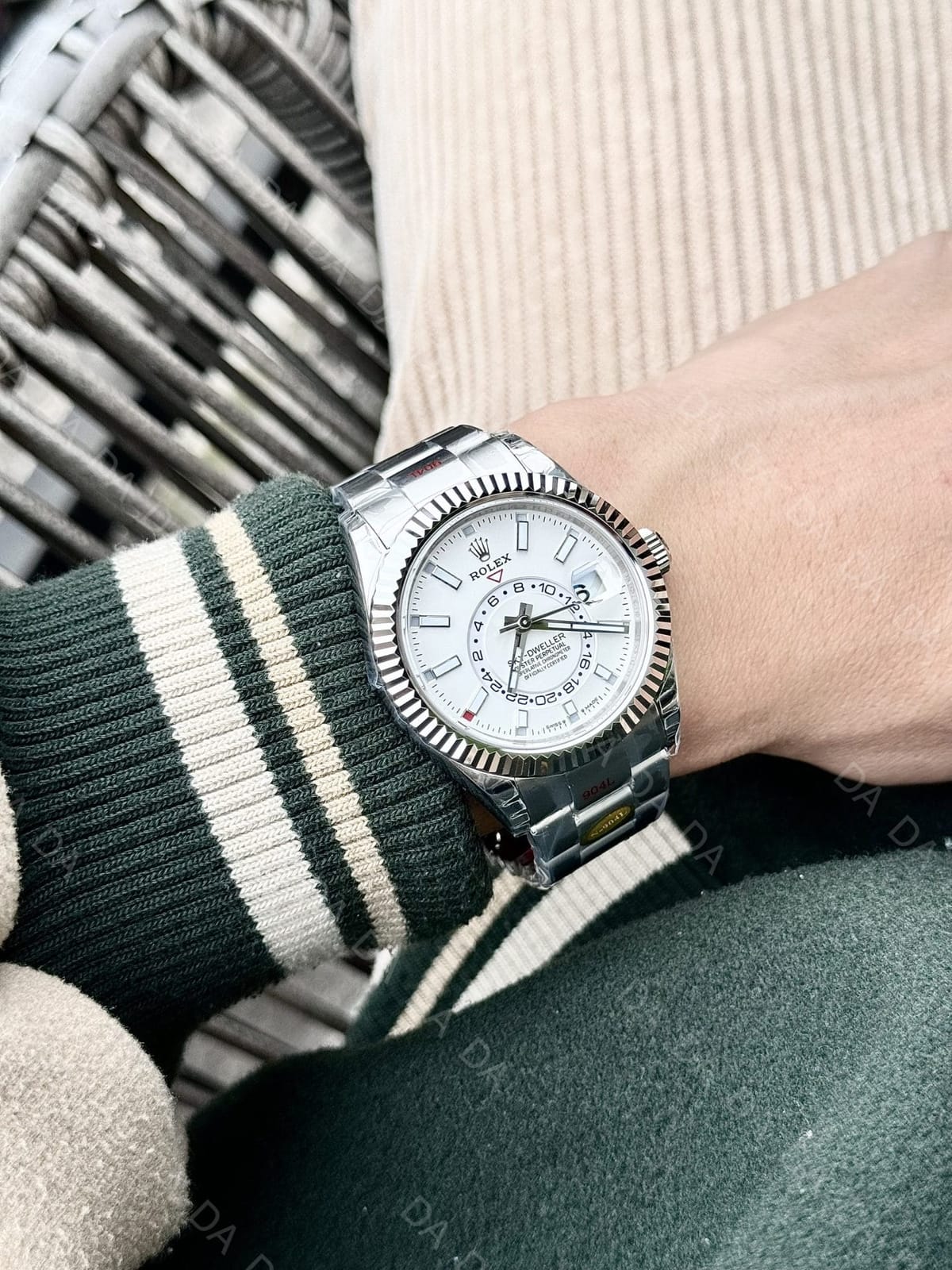 롤렉스 스카이드웰러 스틸 흰판 오이스터 42mm 8
