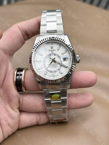 롤렉스 스카이드웰러 스틸 흰판 오이스터 42mm