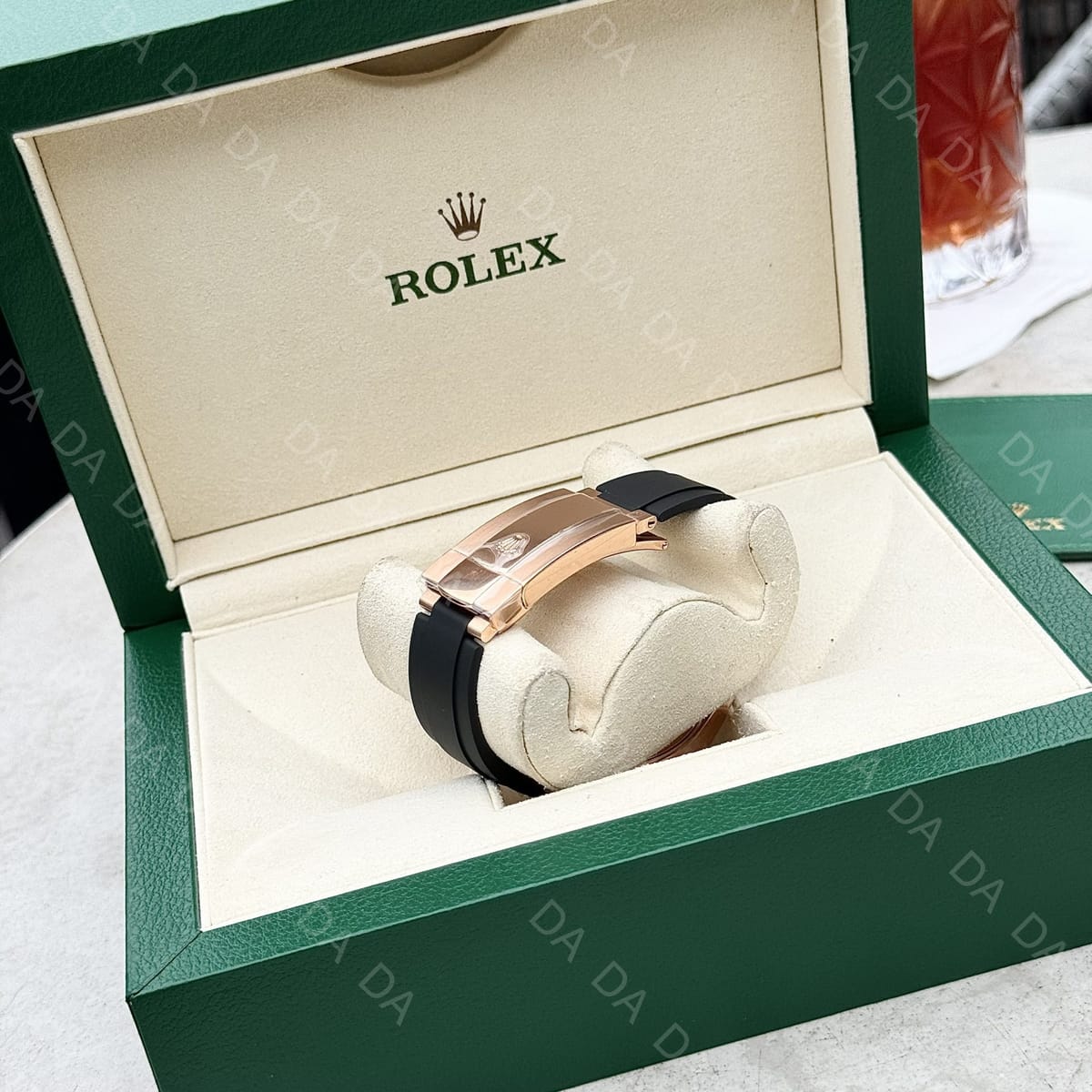 롤렉스 스카이드웰러 로즈골드 금통 초코판 러버밴드 42mm 8