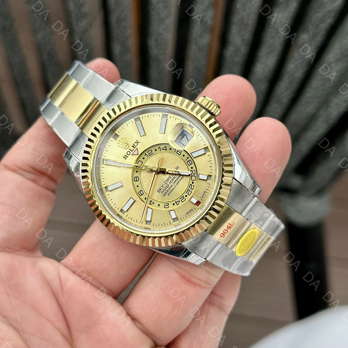 롤렉스 스카이드웰러 콤비 샴페인골드 다이얼 42mm 3