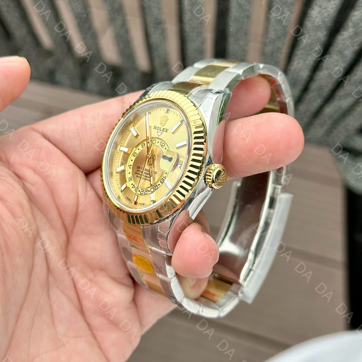 롤렉스 스카이드웰러 콤비 샴페인골드 다이얼 42mm 4