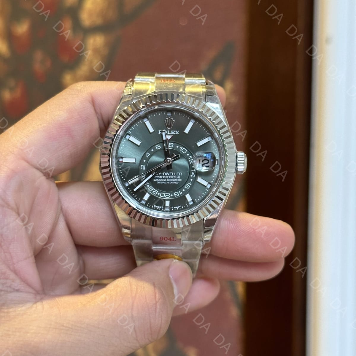 롤렉스 스카이드웰러 스틸 민트 그린 오이스터 42mm 3
