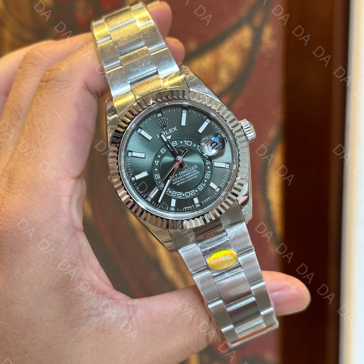 롤렉스 스카이드웰러 스틸 민트 그린 오이스터 42mm 4