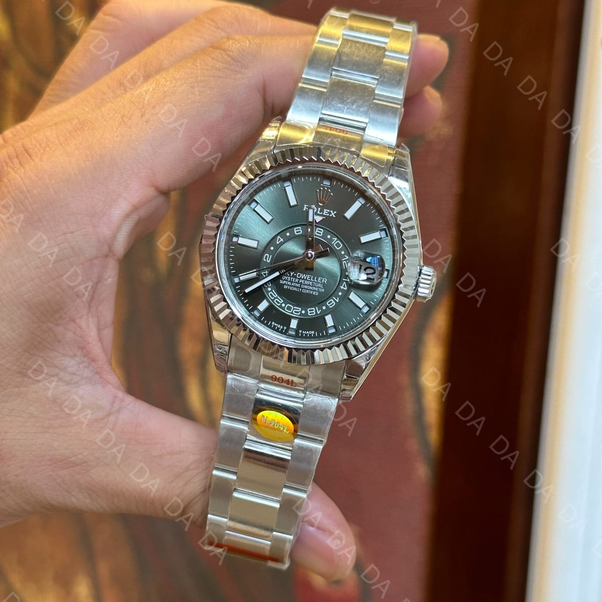 롤렉스 스카이드웰러 스틸 민트 그린 오이스터 42mm 5
