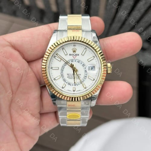 롤렉스 스카이드웰러 콤비 흰판 42mm