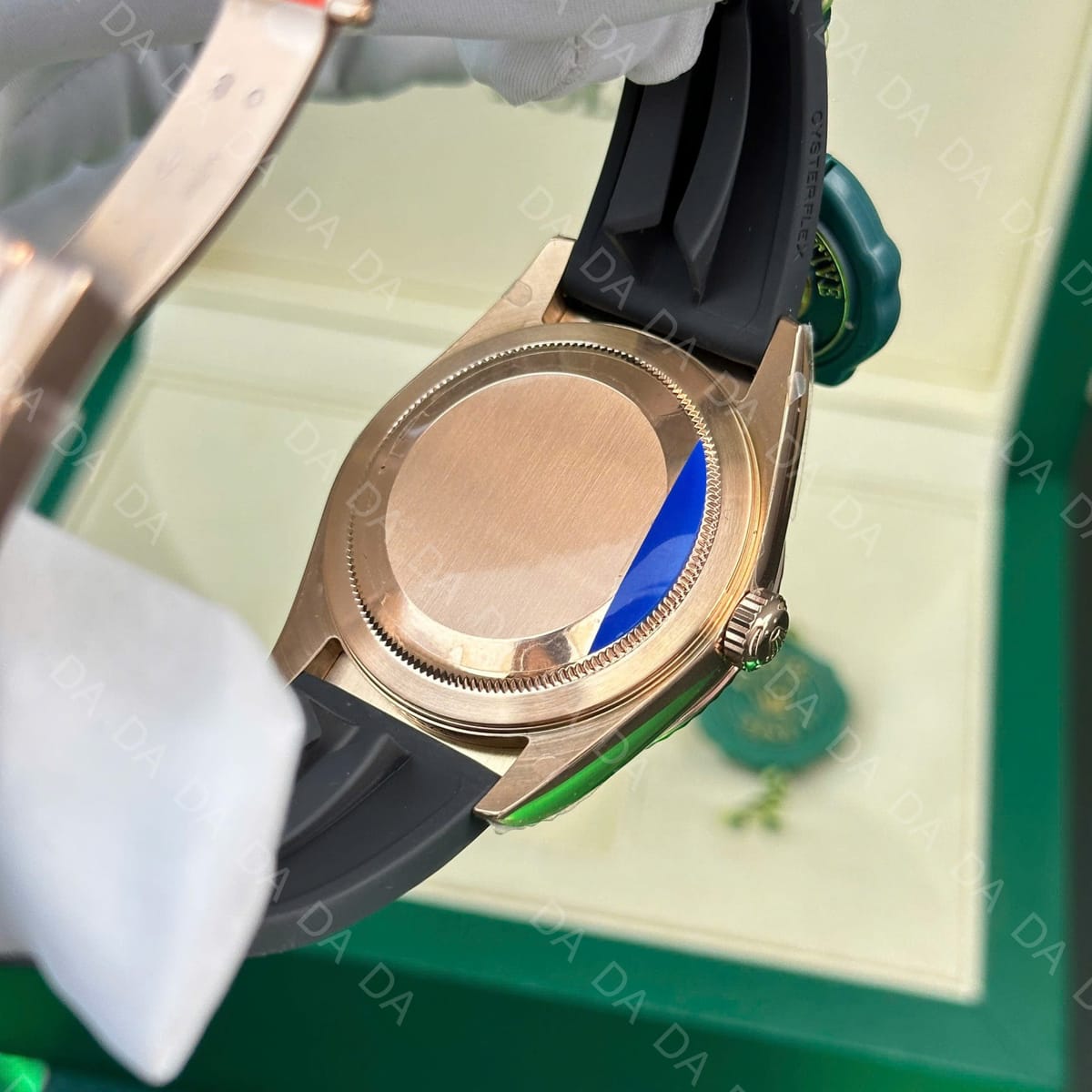 롤렉스 스카이드웰러 로즈골드 금통 그레이판 러버밴드 42mm 13