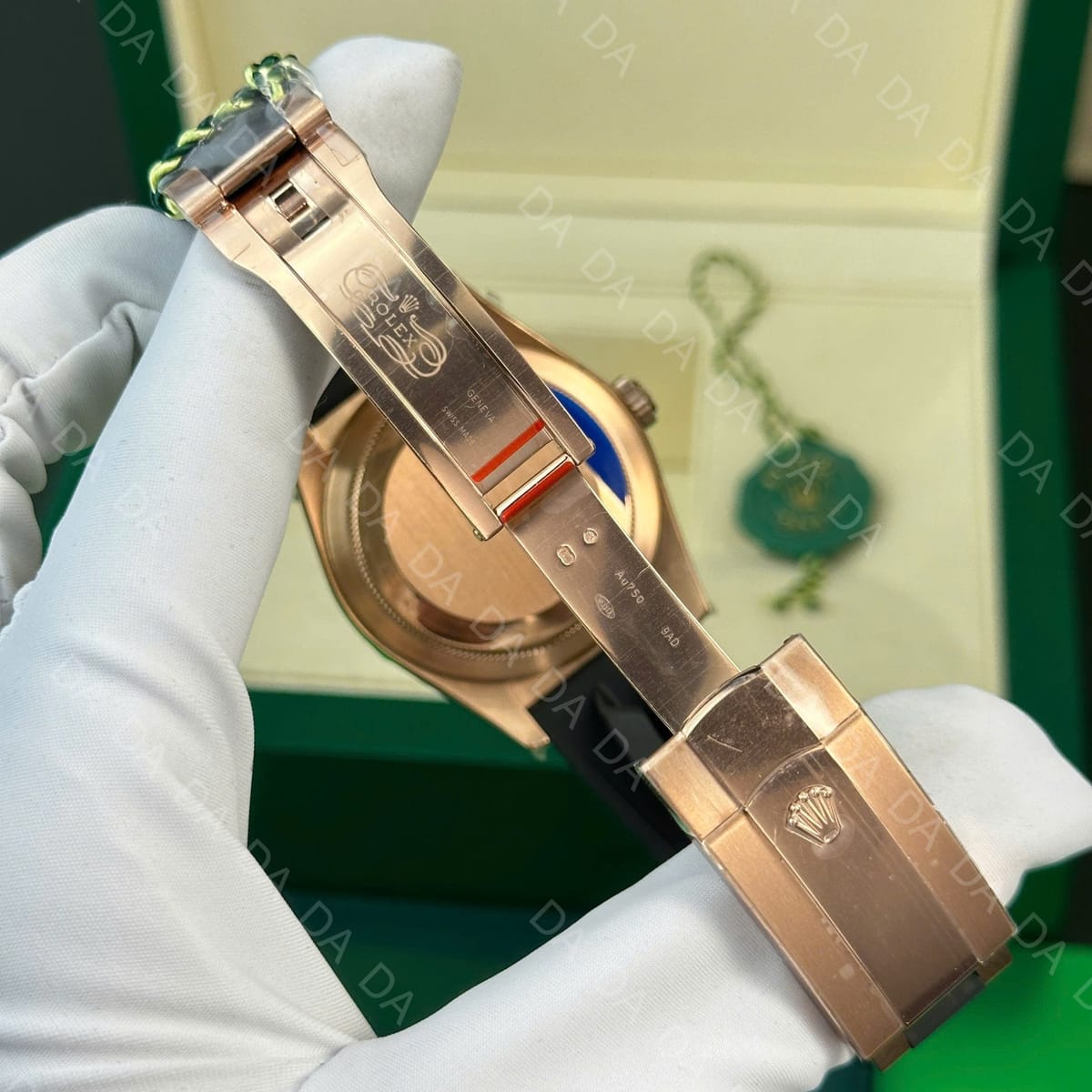 롤렉스 스카이드웰러 로즈골드 금통 그레이판 러버밴드 42mm 15