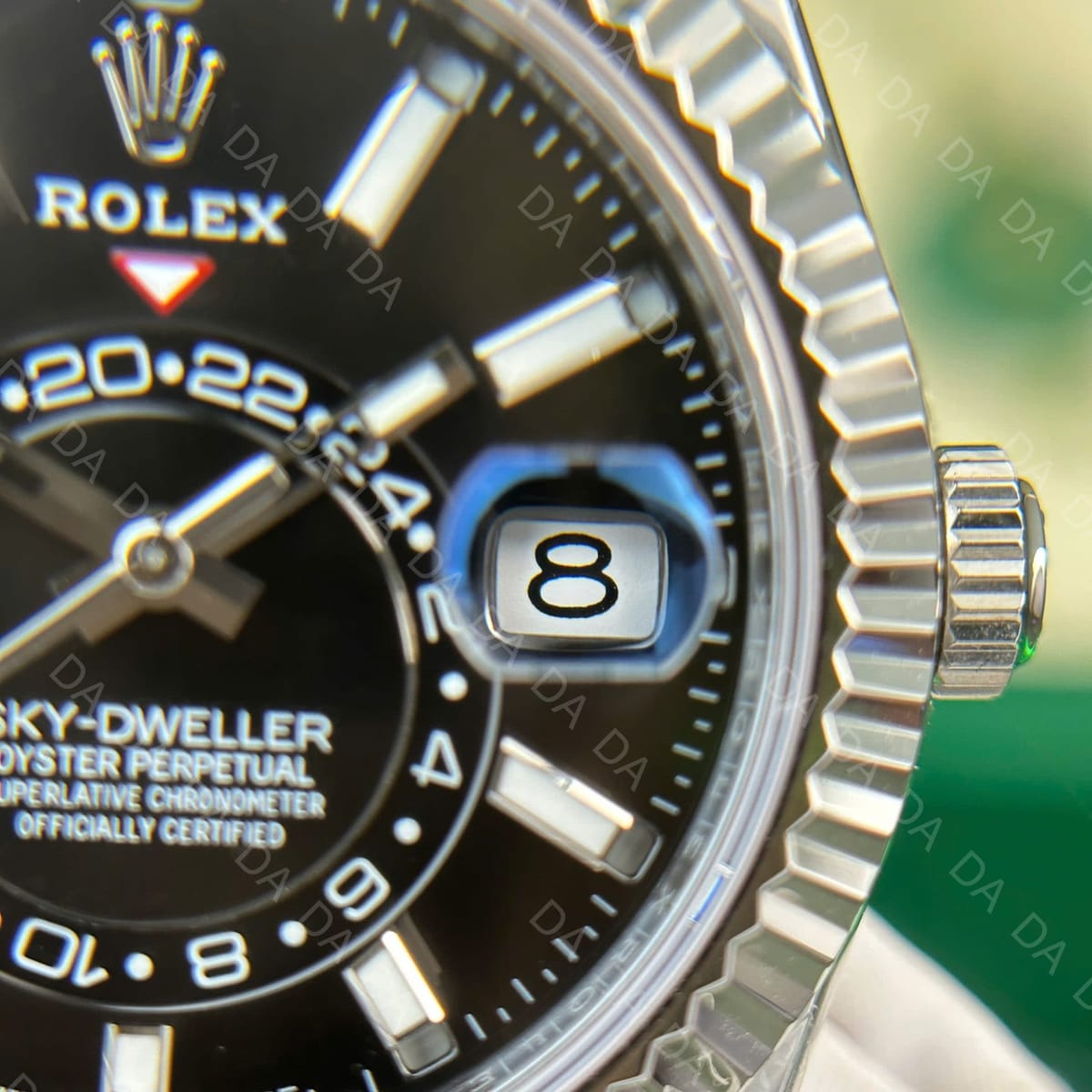 롤렉스 스카이드웰러 스틸 검판 러버밴드 42mm 9