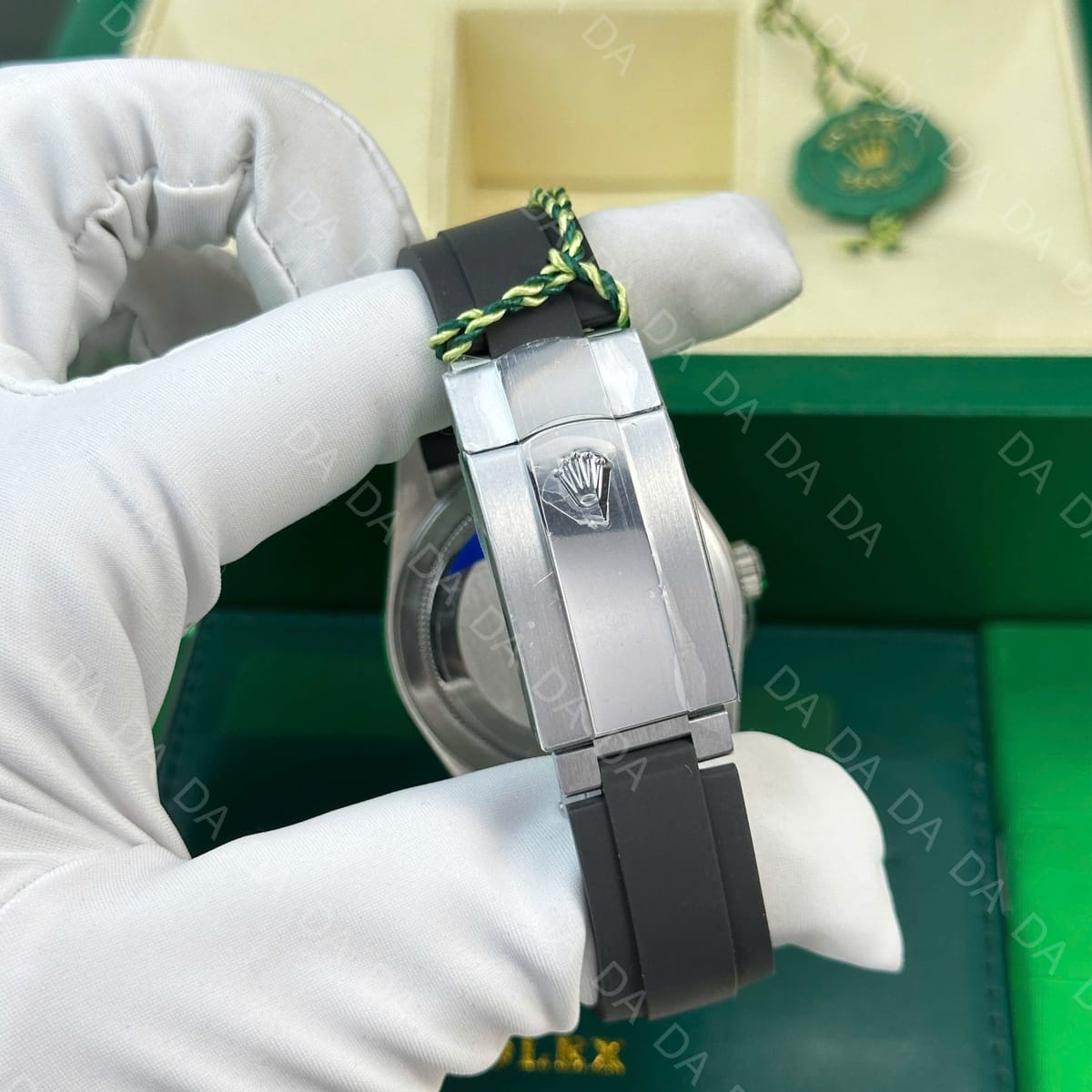 롤렉스 스카이드웰러 스틸 검판 러버밴드 42mm 13