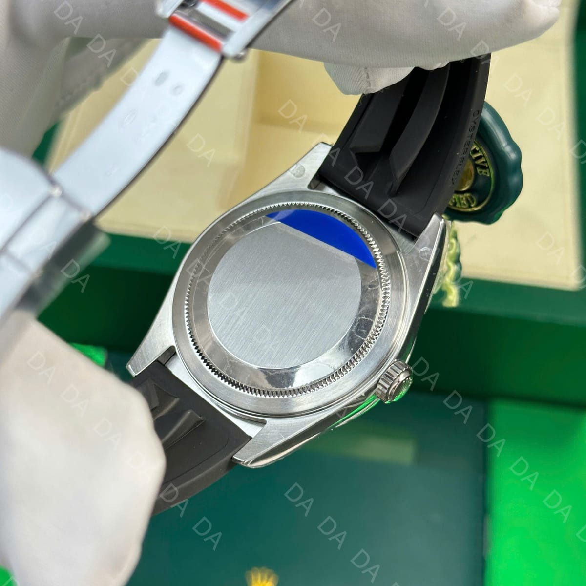 롤렉스 스카이드웰러 스틸 흰판 러버밴드 42mm 13