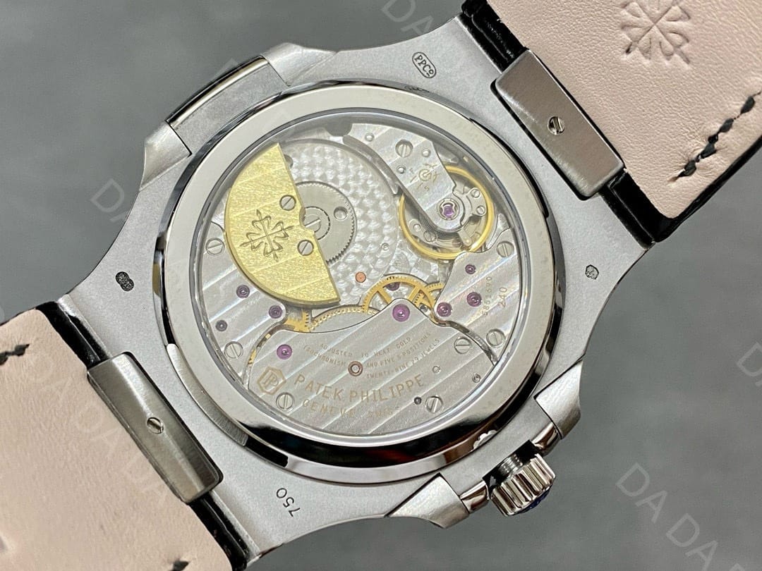 파텍필립 노틸러스 5712 화이트골드 그레이다이얼 가죽밴드 40mm 8