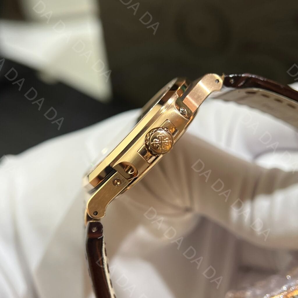 파텍필립 노틸러스 5724 금통 그레이다이얼 가죽밴드 40mm 7