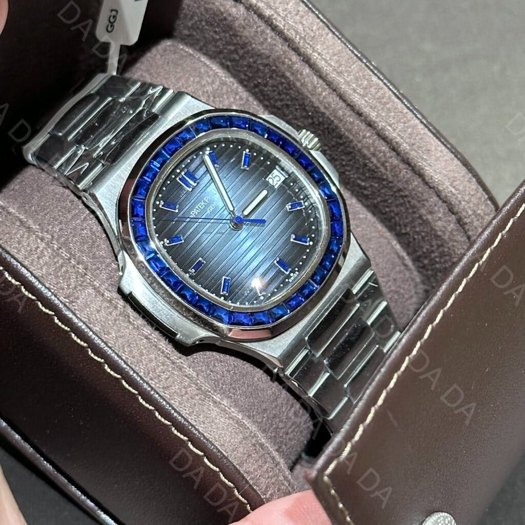 파텍필립 노틸러스 5723 청판 블루다이아 베젤 40mm 4