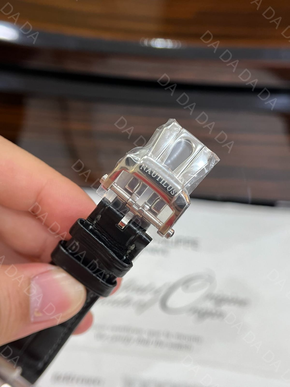 파텍필립 노틸러스 5726 화이트골드 그레이다이얼 가죽밴드 40.5mm 8