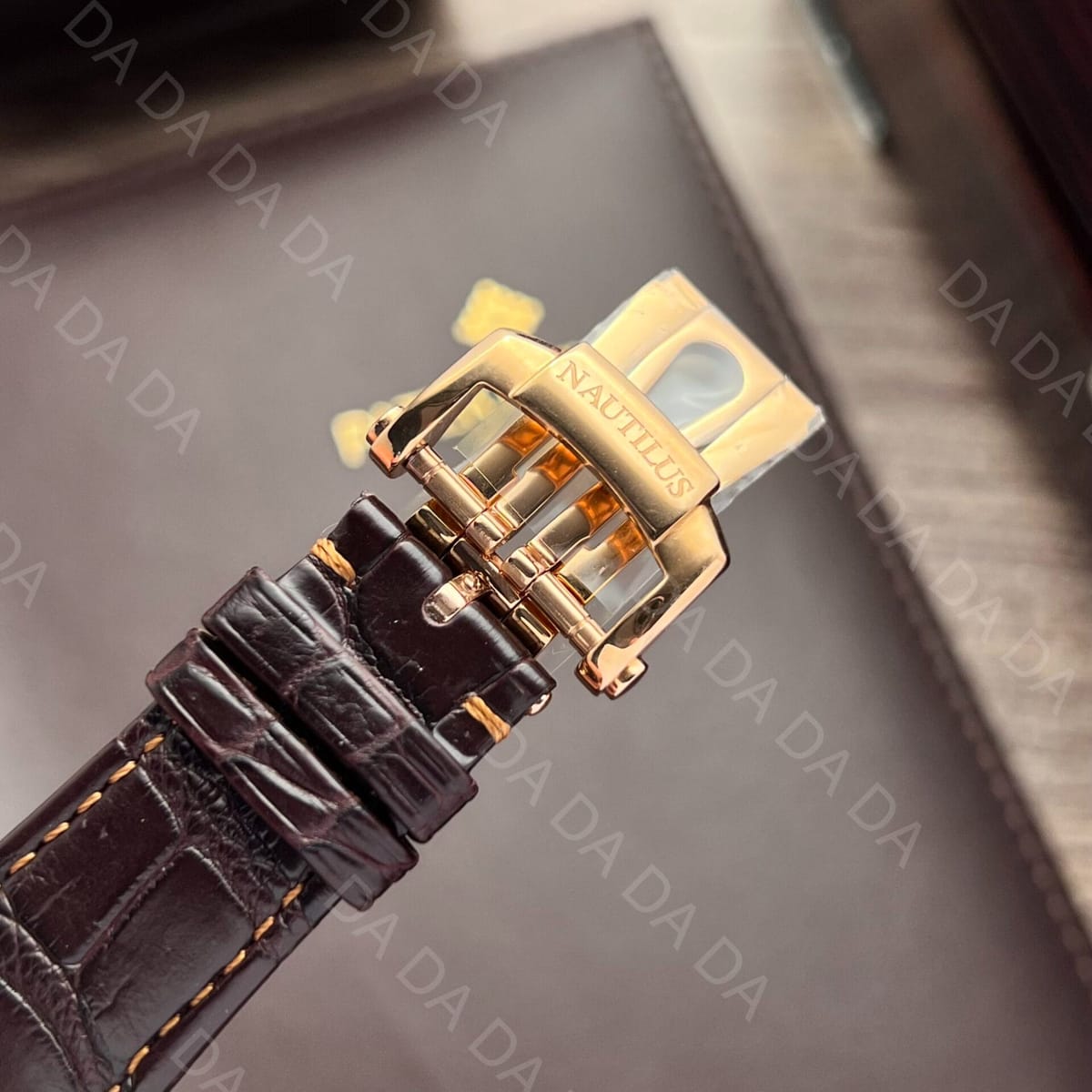 파텍필립 노틸러스 5711 금통 그레이다이얼 가죽밴드 40mm 9