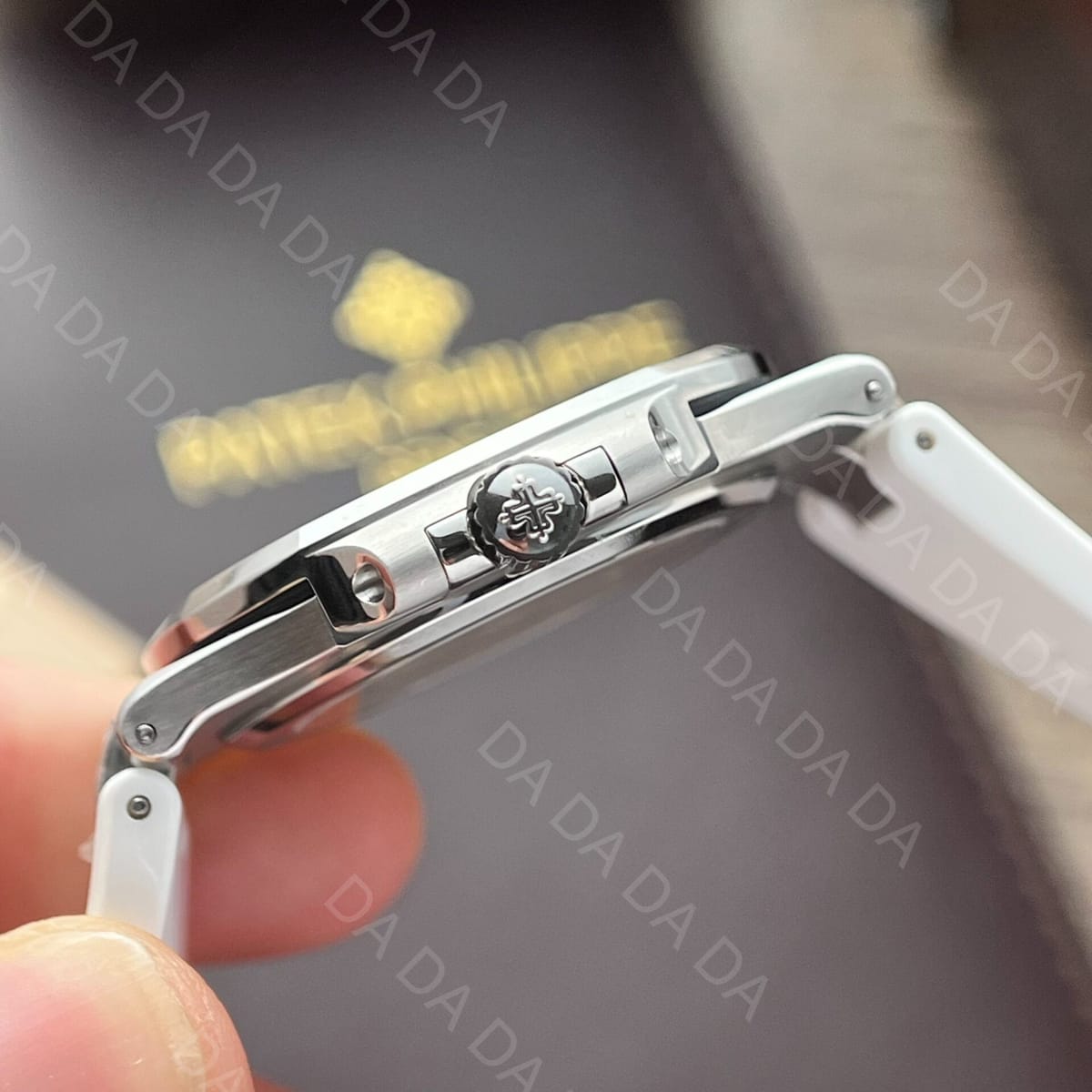 파텍필립 노틸러스 5711 청판 화이트 러버밴드 40mm 6