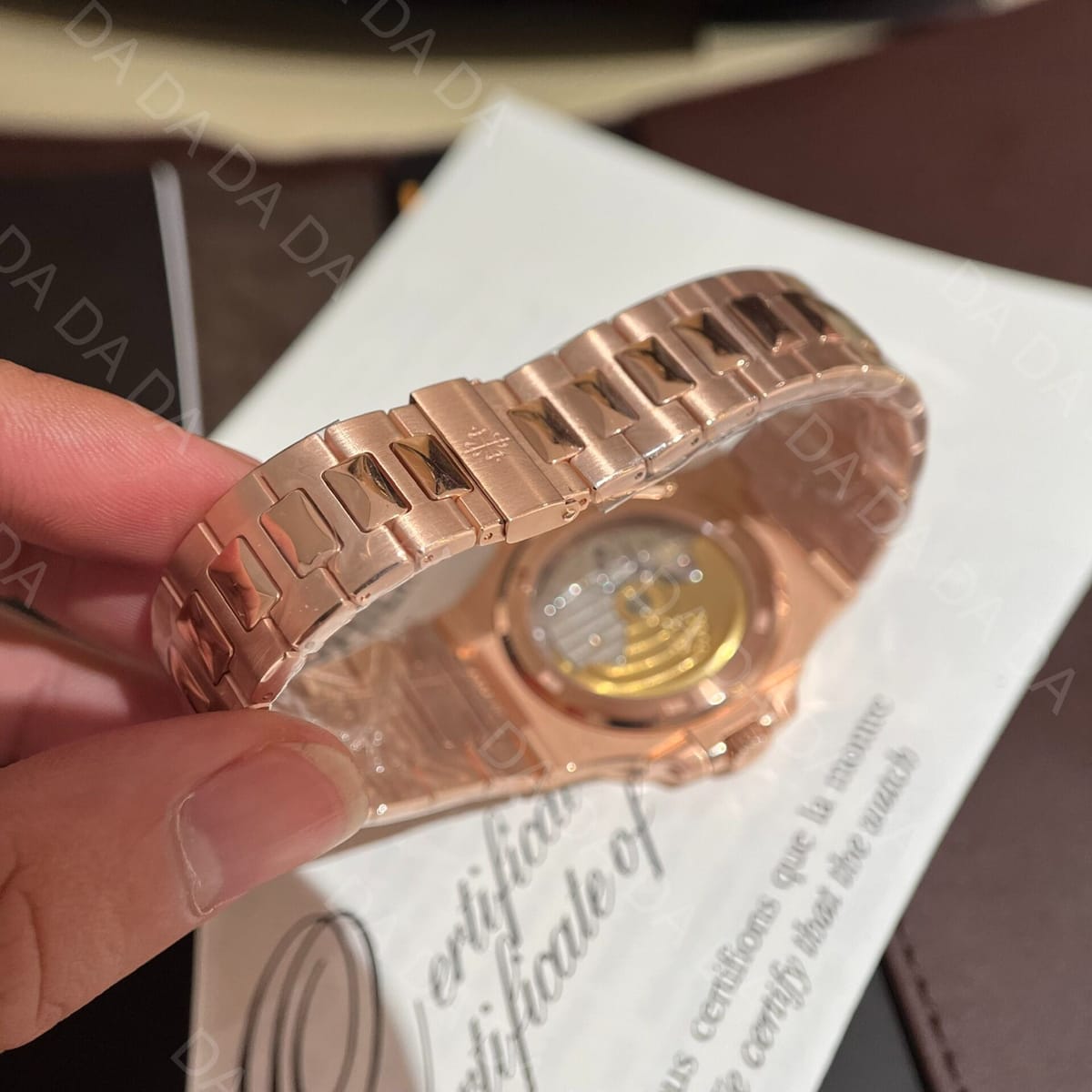 파텍필립 노틸러스 5723 금통 그레이다이얼 다이아베젤 40mm 7
