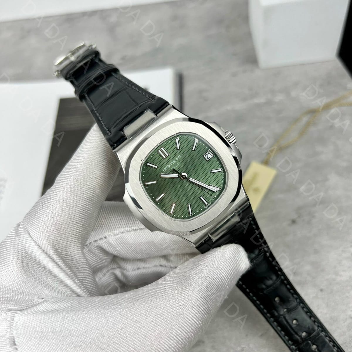 파텍필립 노틸러스 5711 그린다이얼 가죽밴드 40mm 5