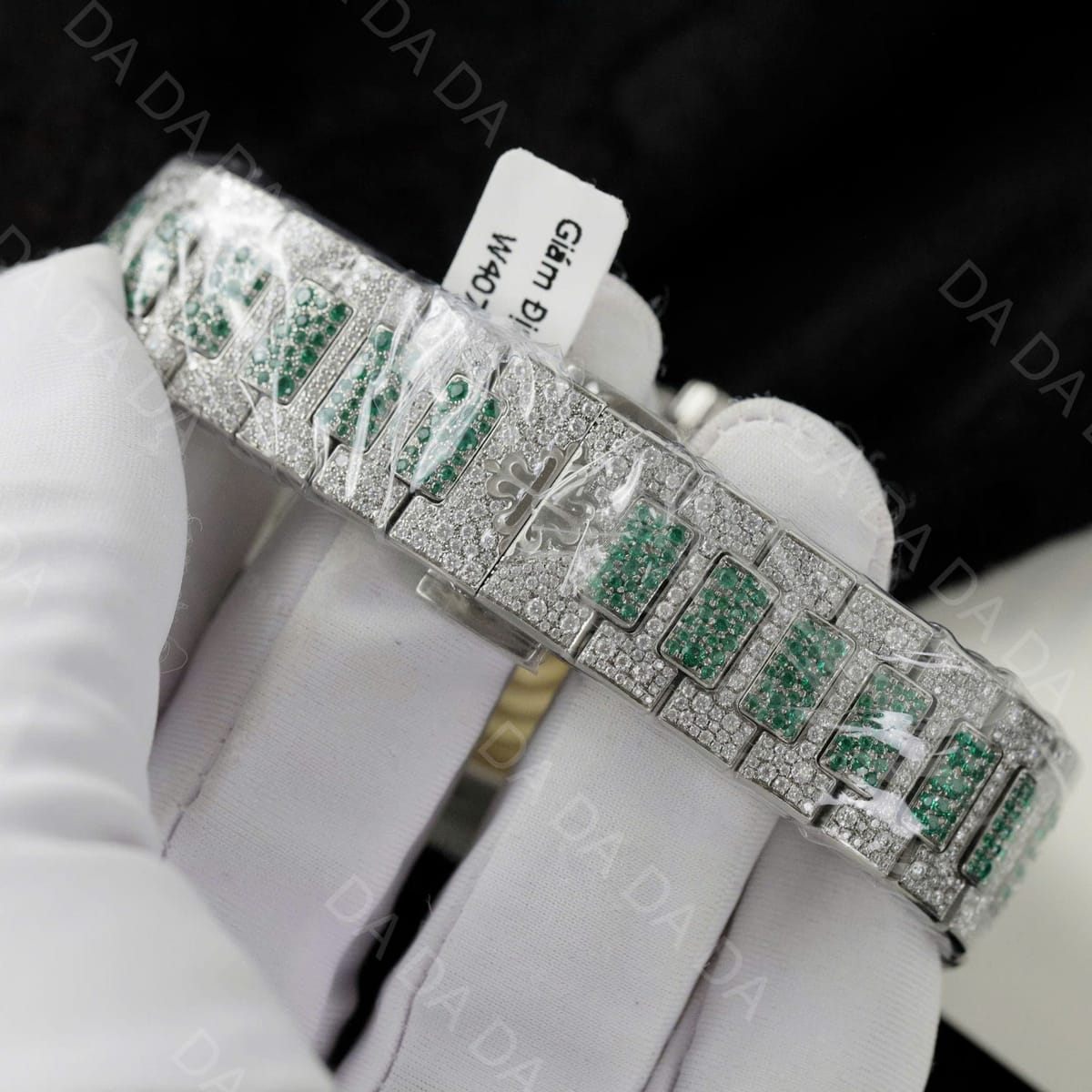 파텍필립 노틸러스 7118 풀파베 그린 다이아셋팅 35.2mm 9