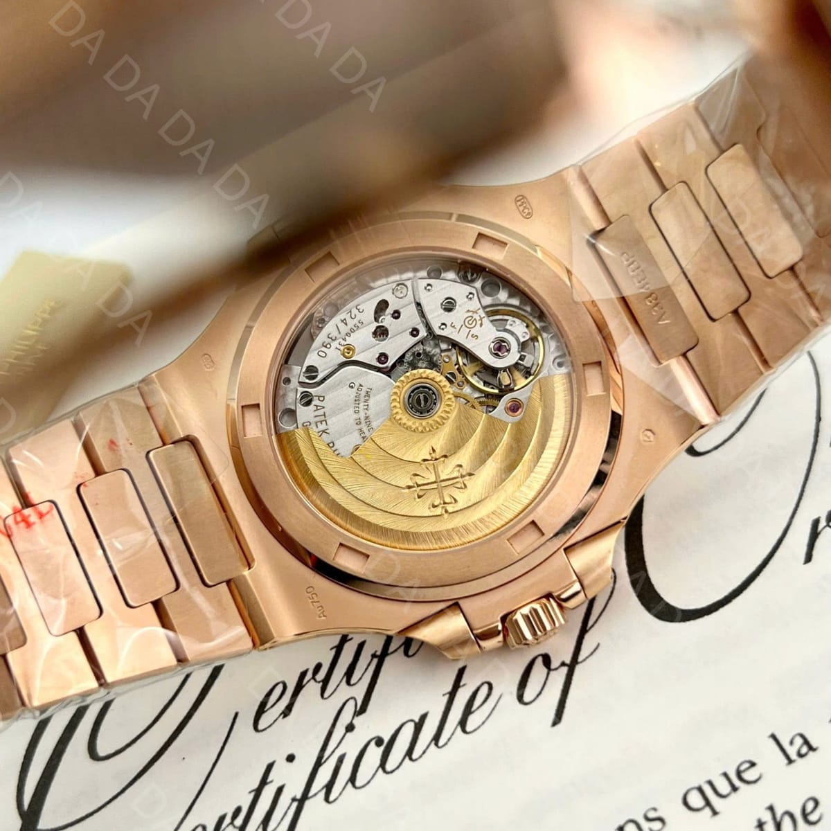 파텍필립 노틸러스 5723 금통 브라운다이얼 다이아베젤 40mm 10